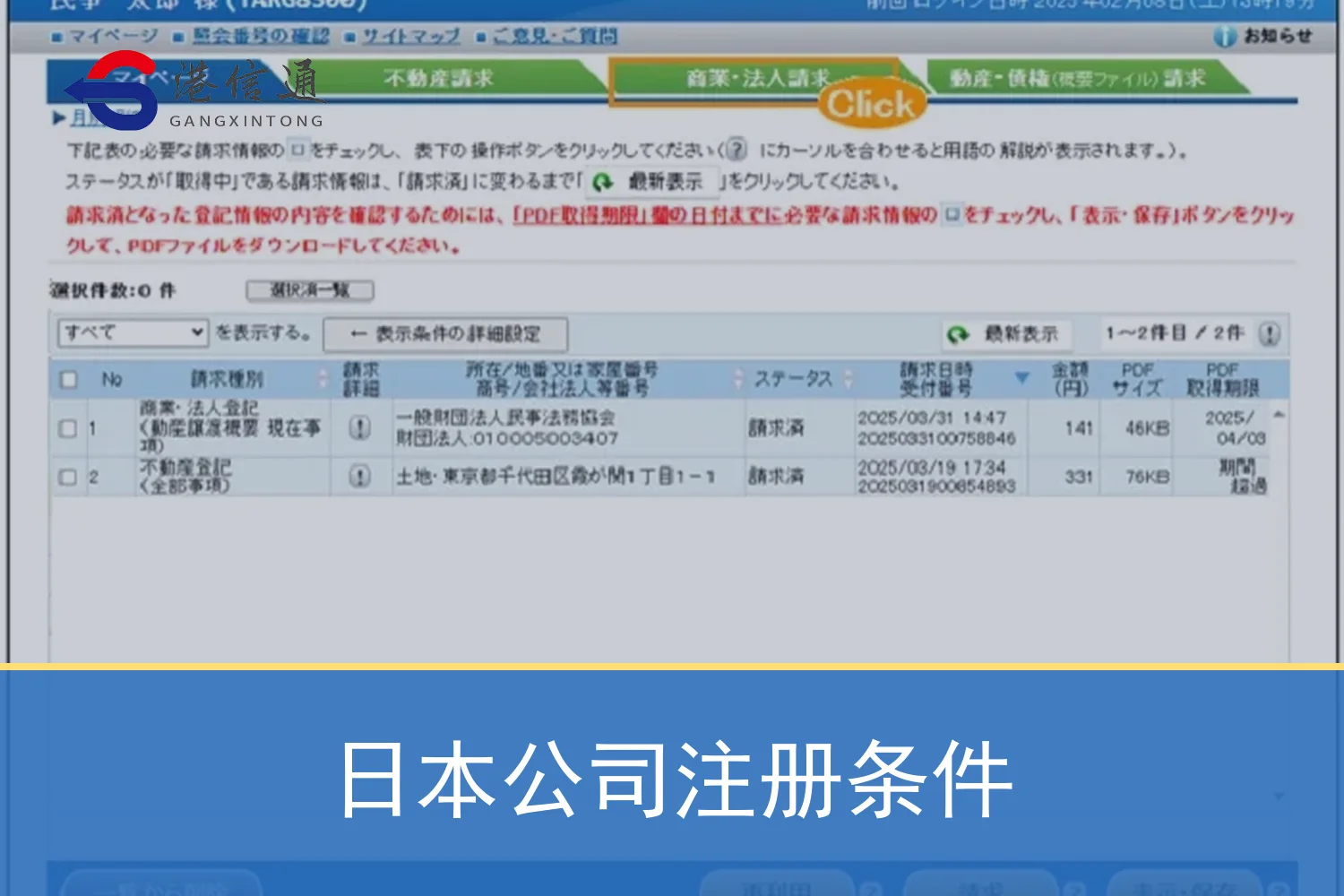 日本公司注册条件