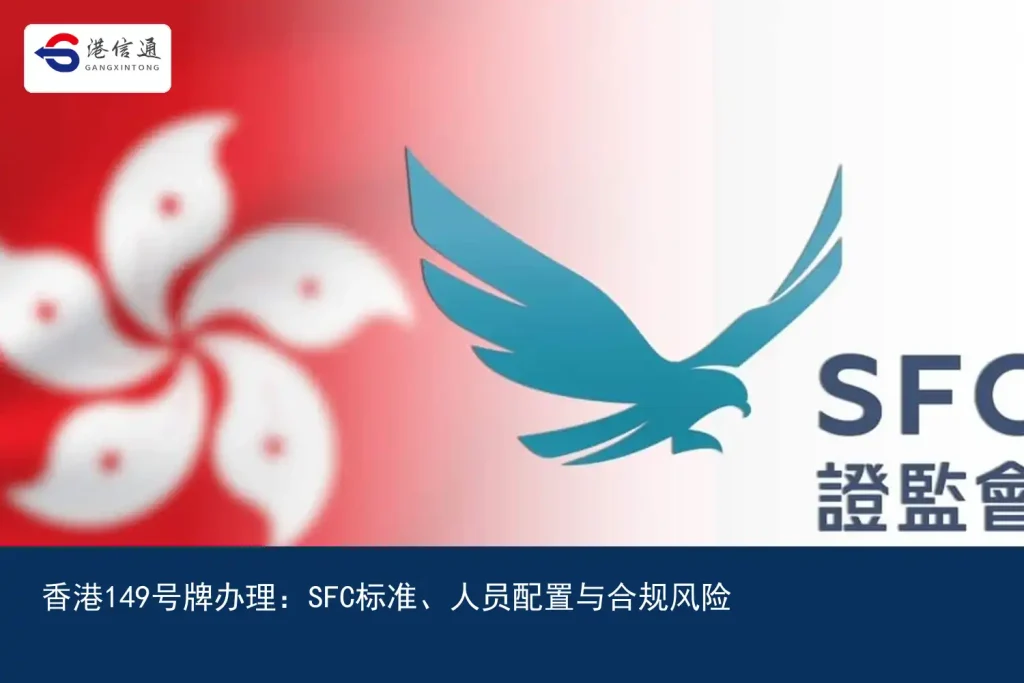 Hong Kong No. 149 plate processing：SFC standard、人员配置与合规风险｜港信通金融合规服务