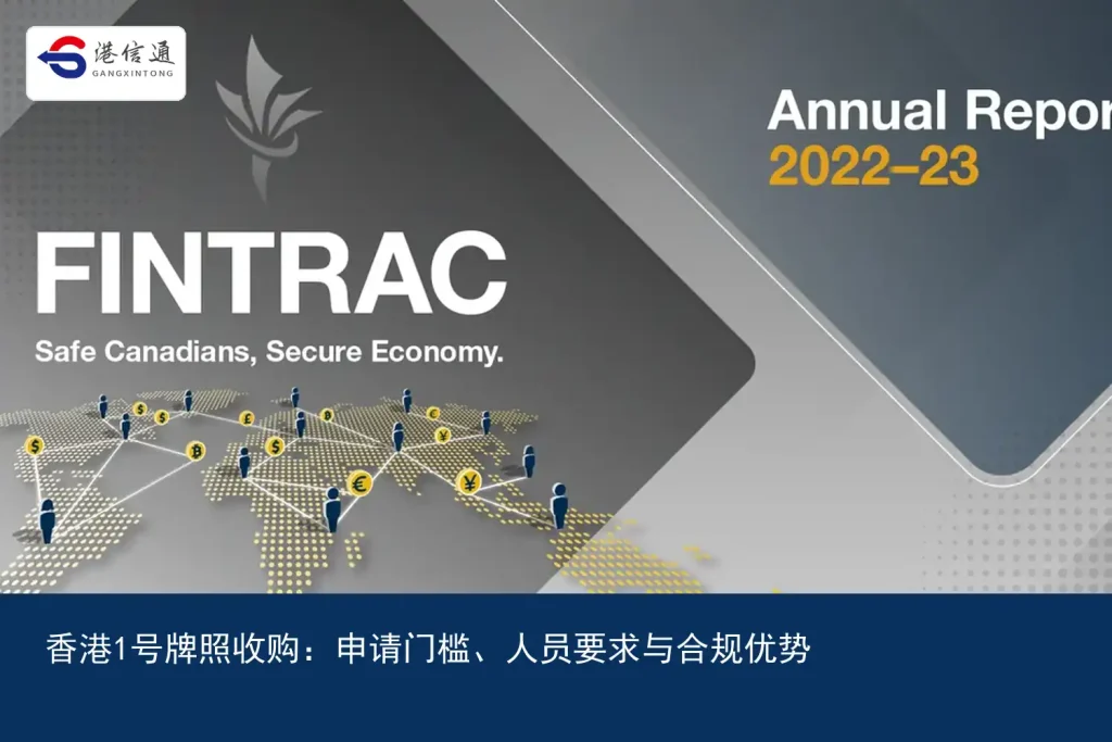 香港1号牌照收购：申请门槛、人员要求与合规优势｜港信通金融合规服务