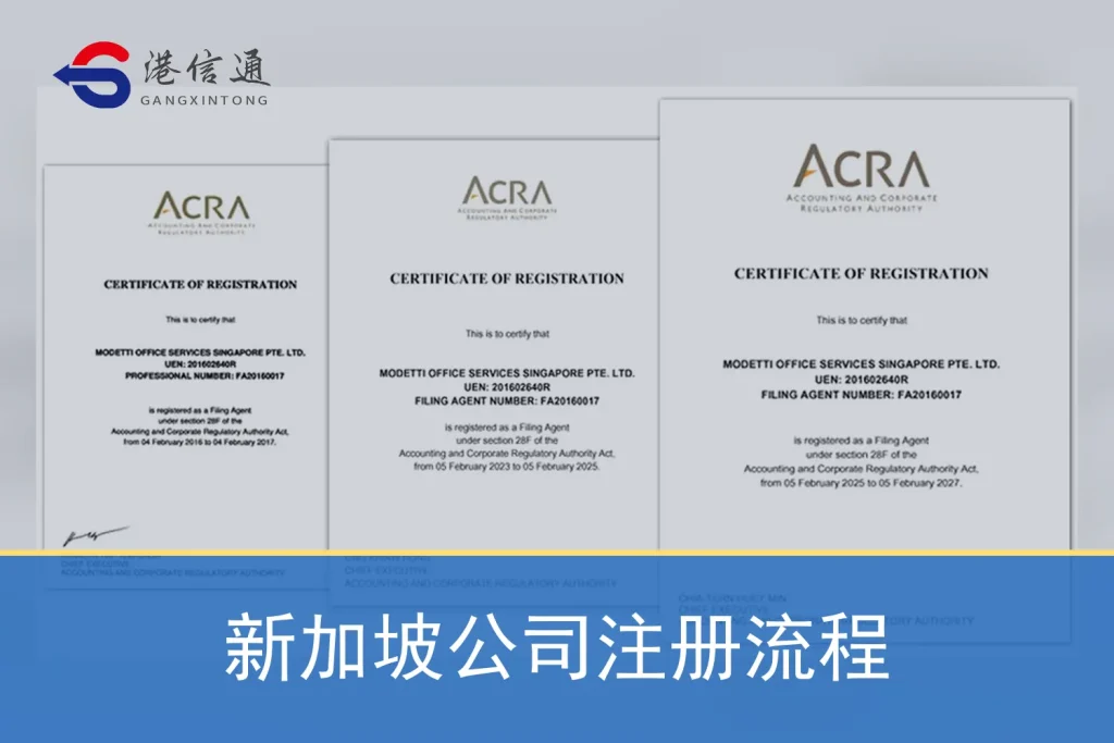 Singapore company registration process