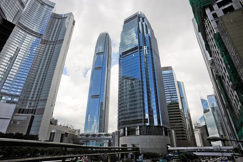 香港中环金融街与国际金融中心